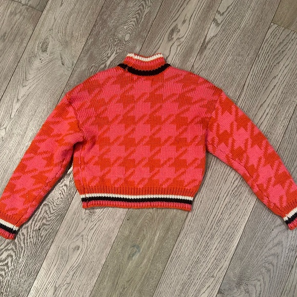 Vero Moda Pink and Red Mock Turtleneck Sweater From Anthropologie - Picture 3 of 5